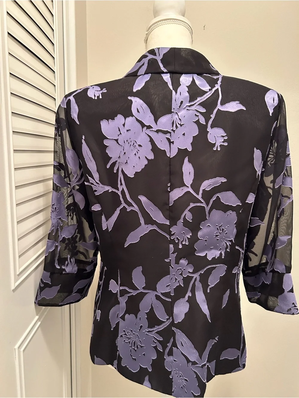Jacket Alex Evening wear Petite Large Women’s lavender and black